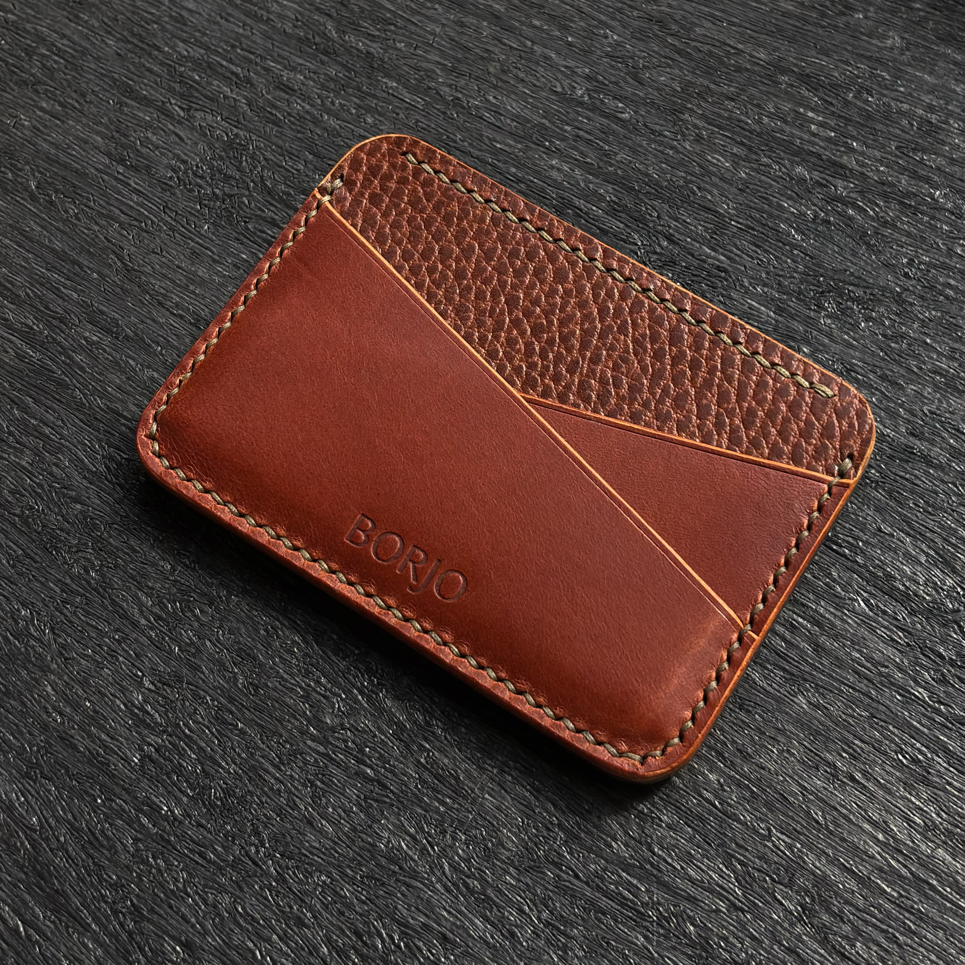Signature Cardholder Cognac 1